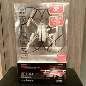 BRAND NEW SPYDER X Palm Size High Performance Drone! 200 ft Range!